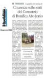 il quotidiano 25.1.16 trebisacce Cons.