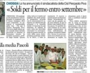 Chioggia Il Gazzettino articolo pesca